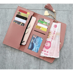 Dazzling Wallets For Phone, Clutch Bag, Purses, Long Wallets For Girl And Ladies Cute Money Coin Pocket And Card Holder Tassel Wallets