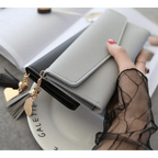 Dazzling Wallets For Phone, Clutch Bag, Purses, Long Wallets For Girl And Ladies Cute Money Coin Pocket And Card Holder Tassel Wallets