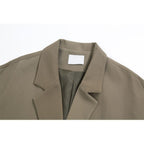 Korean Style Thin Looking Fashion Ins Vintage Blazer