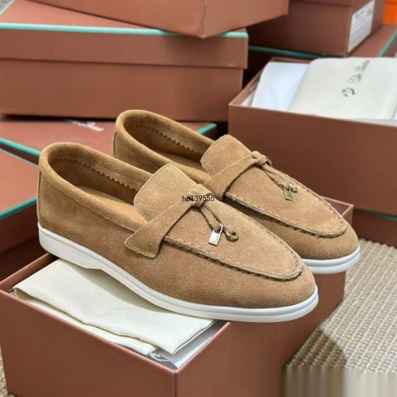 Women's British-Style Flat Slip-On Loafers
