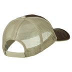 Diamond Outline Embroidered Big Size Washed Mesh Cap