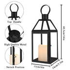 16 inch High Decorative Lantern