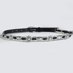 New Leather Rivet Stitching Waist Chain For Women