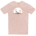 Dreidl Cats Graphic Design Ring Spun Combed Cotton Short Sleeve Deluxe Jersey T-Shirt