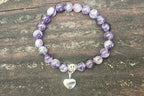 Dogtooth Amethyst Urn Bracelet
