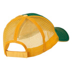Desert American Flag Patched Big Size Washed Mesh Cap