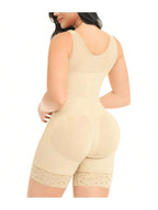 Fajas Colombianas Full Body Shaper with Zipper – Tummy Control & Butt Lift
