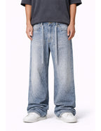 AZUL RHINESTONE DENIM