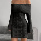 Women’s Off Shoulder Bodycon Dress