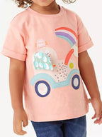 Children's Round Neck Short Sleeve Tee