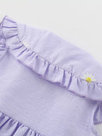 Children's Daisy Peter Pan Collar Sleeveless Dress