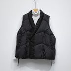 90 Down Solid Color Stand-collar Vest Women's Down Jacket