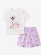 Children's Fairy Top & Floral Shorts Set