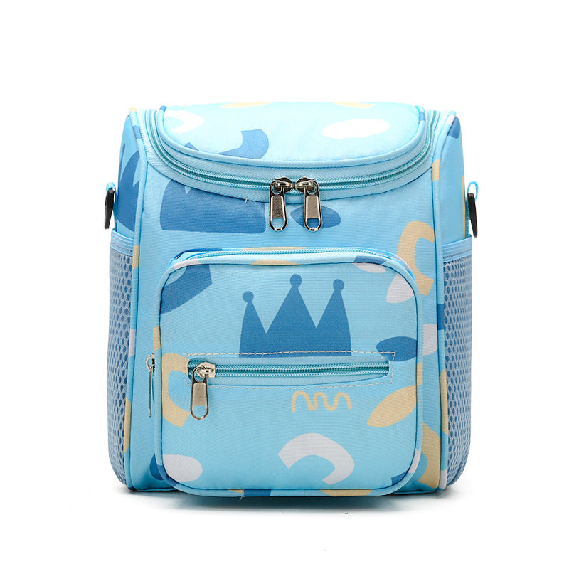 Stylish Portable Storage Bag for Mother and Baby Stroller