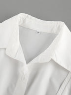 Button Up Shirt and Shorts Set