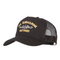 US Submarine Retired Embroidered New Big Size Trucker Mesh Cap