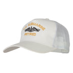 US Submarine Retired Embroidered New Big Size Trucker Mesh Cap