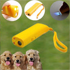 Boxed Battery-free Ultrasonic Dog Dispeller Dog Trainer Barking Dog Flashlight