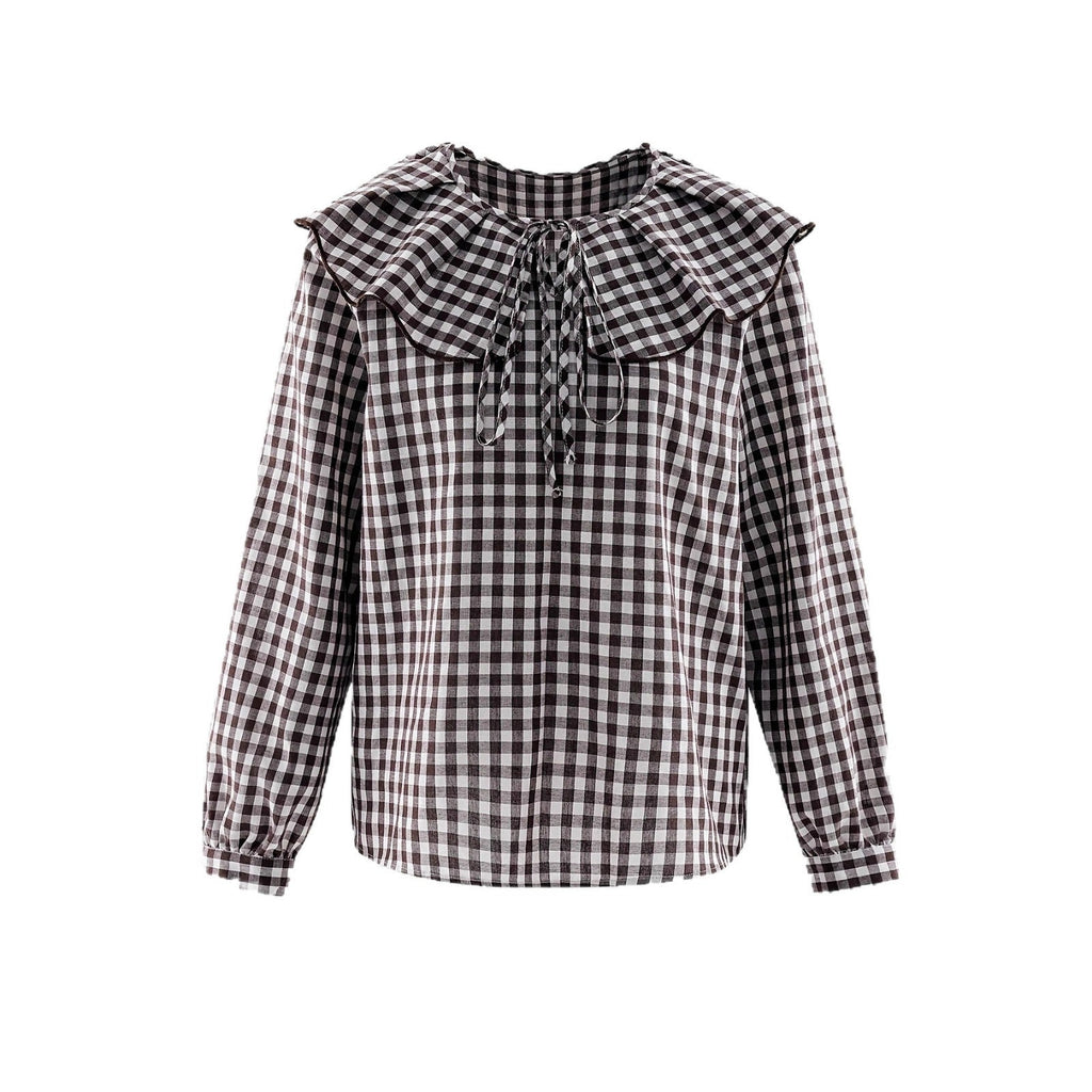 New Stylish And Elegant Womens Casual Minimalist Long-sleeve Shirt