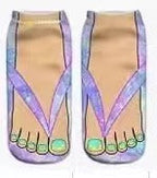 3D-printed Flip-flop Toe Socks