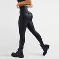Six-Pack Abs Workout Fitness Cargo Outdoor Running Tights For Women High-Waist Slimming Yoga Pants