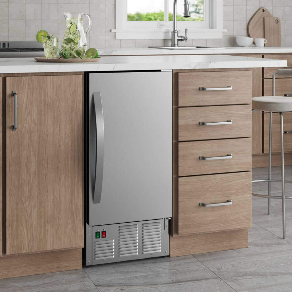 Edgestar 15-Inch Outdoor Undercounter Ice Maker [OIM450SS] (SAK84720)