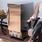 Edgestar 15-Inch Outdoor Undercounter Ice Maker [OIM450SS] (SAK84720)