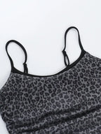 Sheer Leopard Print Cami
