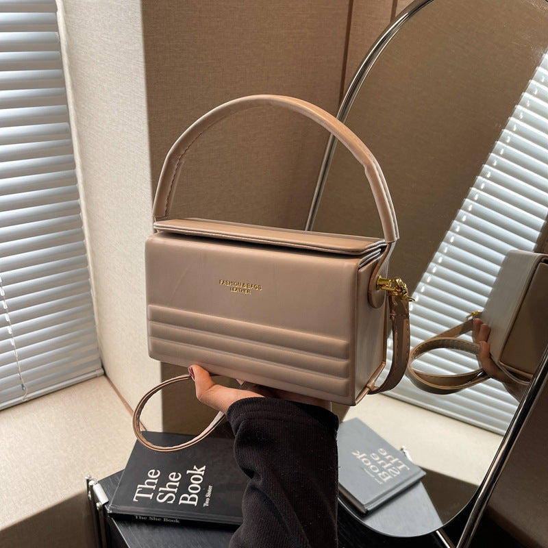 Urban Minimalist Box Crossbody Bag