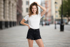 Slim-Fit Solid Color Combed Cotton Top – 3 Colors, S–L