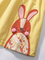 Children's Rabbit Casual Summer Dress