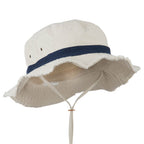 Big Size Cotton Twill Washed Bucket Hat