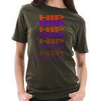 Hip Hop Wave Graphic Design Vintage Crewneck Tee