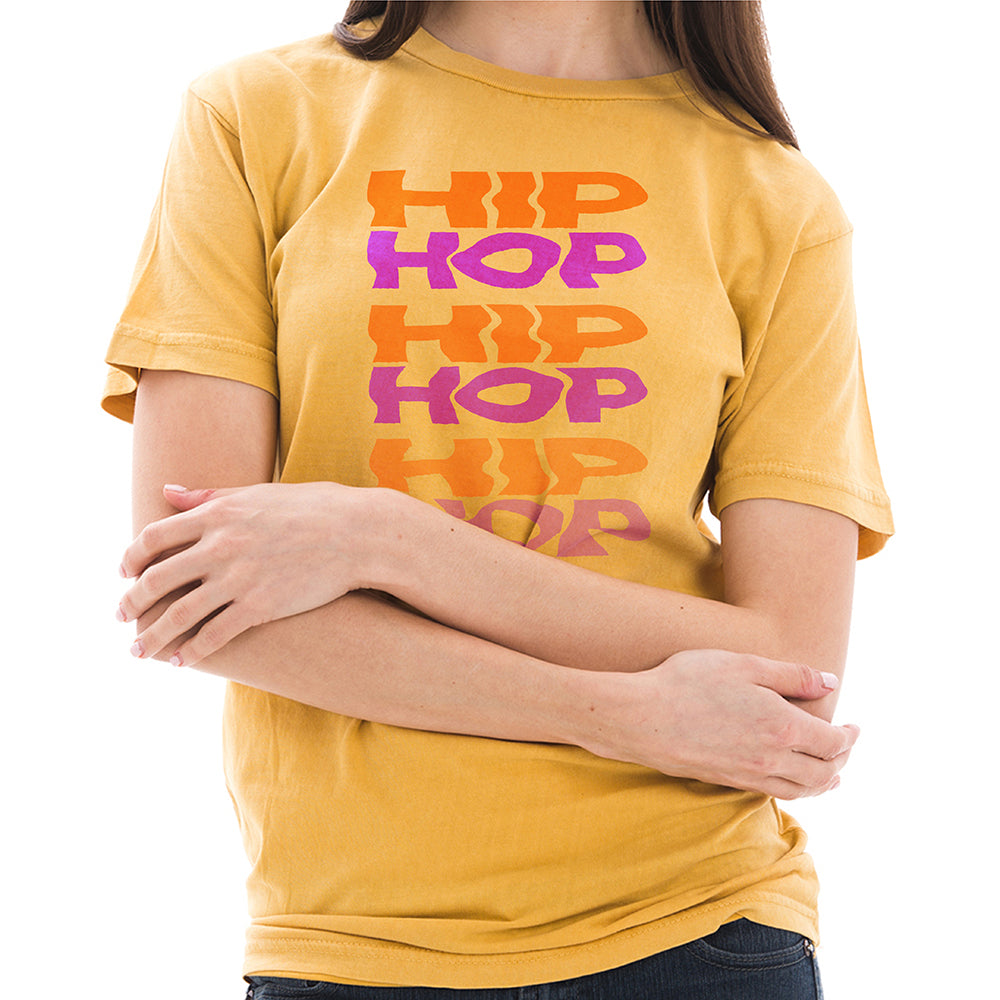 Hip Hop Wave Graphic Design Vintage Crewneck Tee