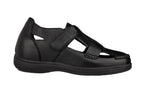 CALTO - K2661 - 3.2 Inches Taller (Black) - Casual Fisherman Sandal