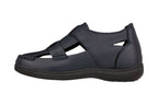CALTO - K2663 - 3.2 Inches Taller (Navy) - Casual Fisherman Sandal