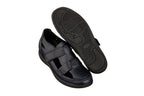 CALTO - K2663 - 3.2 Inches Taller (Navy) - Casual Fisherman Sandal