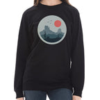 Brushed Mexican Flag Graphic Design Vintage Crewneck Tee