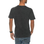 Brushed Mexican Flag Graphic Design Vintage Crewneck Tee