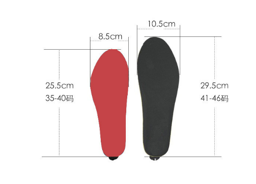 Smart Heated Insoles with Mobile Control