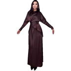 Silky Long-sleeved Elegant And Sophisticated Dress