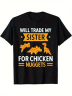 Men's Printed Short-sleeved T-shirt