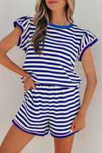 Xiomara Trim Cap Sleeve Top