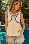 Shiloh Sleeveless Casual Shift Top