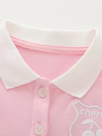 Children's Short Sleeve Polo and Skirt Set