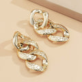 Geometric Chain Earrings For Women