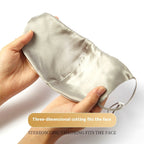 19 M Silk Mask Summer UV Protection Sun Block And Dustproof Solid Color