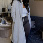 Women’s Long Hooded Hoodie Jacket