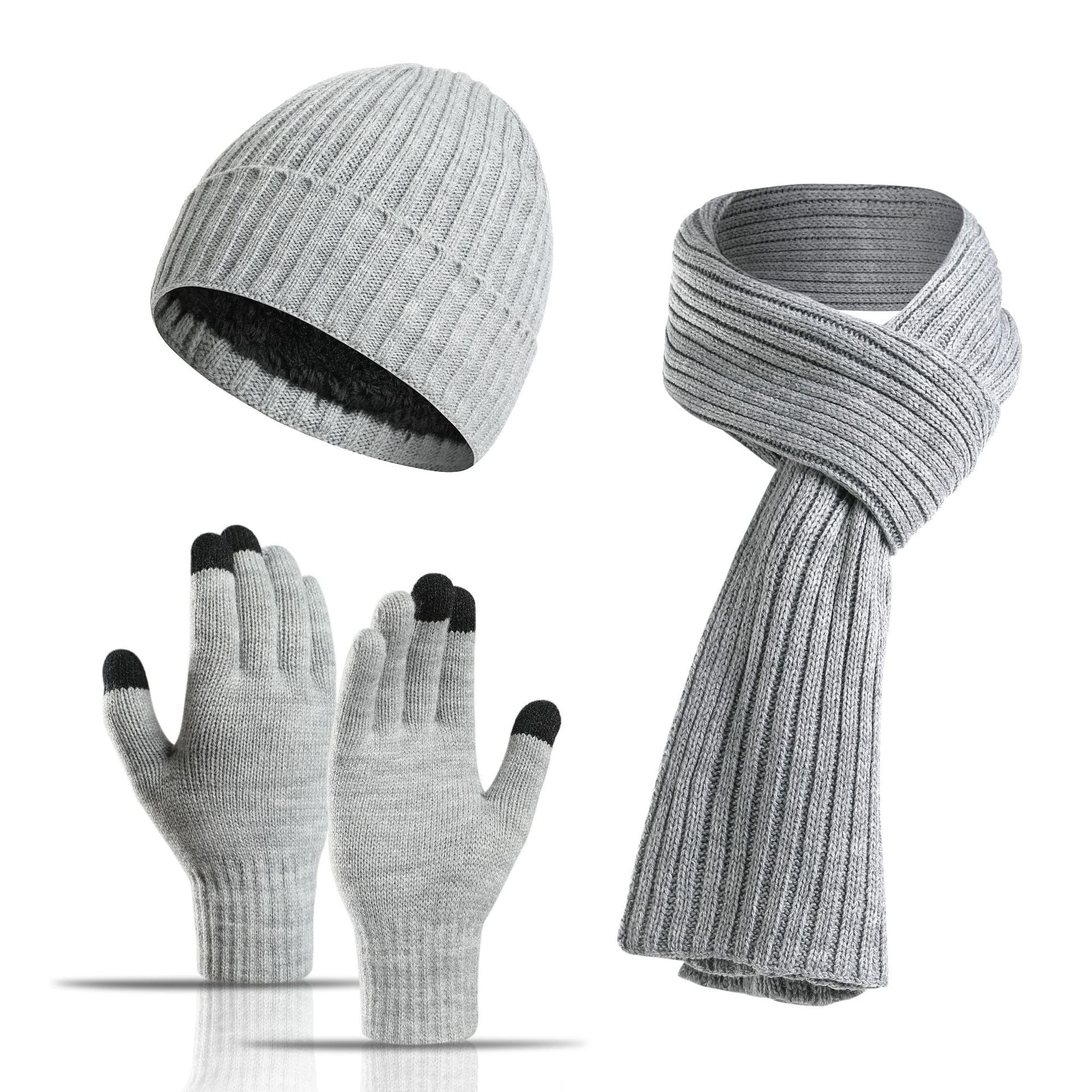 Knitted Fleece-lined Extra-thick Sweaters For Men And Women