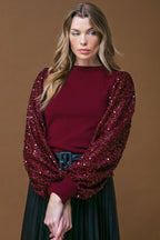 FEELING THE FUN SWEATER TOP